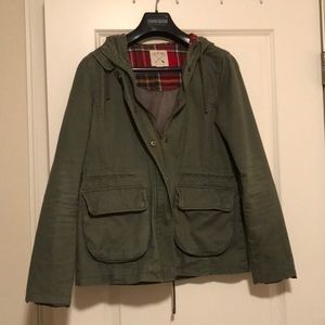 Lined green jacket